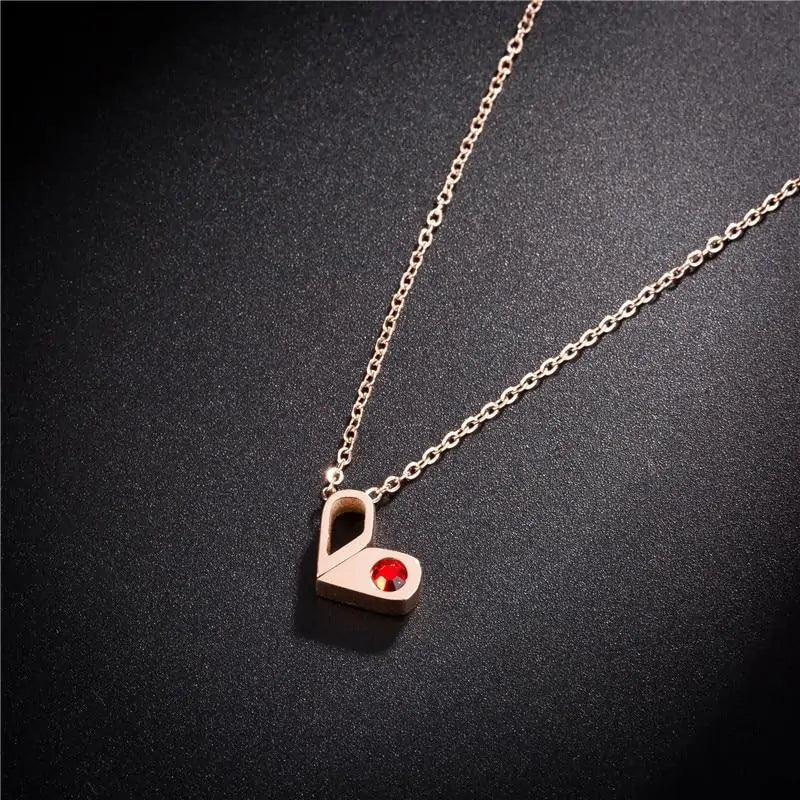 Heart Gold Plated Necklace: Elegance Meets Charm