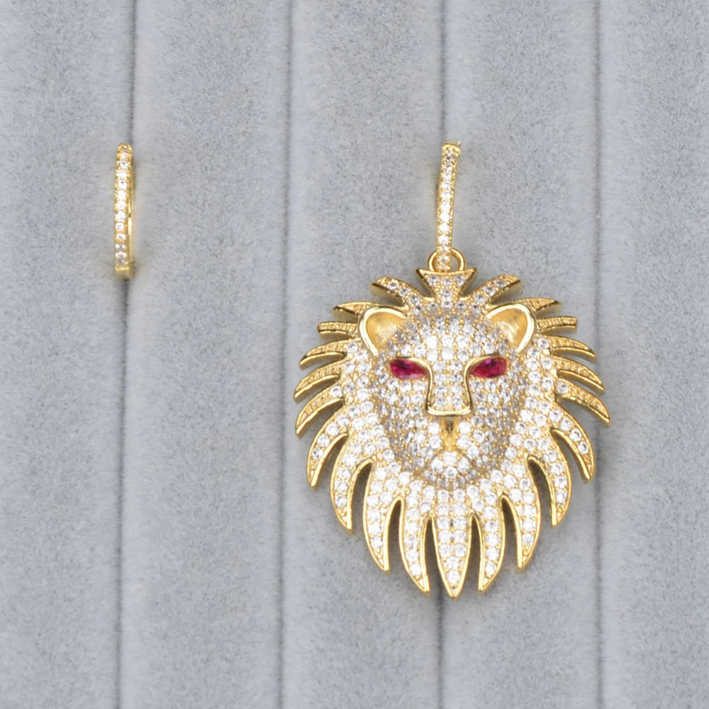 Lion Asymmetry Earrings: Bold Elegance with Fierce Charm