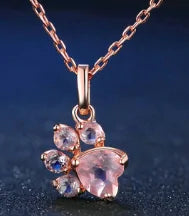 Roségoldenes Pfotenarmband: Eine zeitlose Hommage an pelzige Begleiter