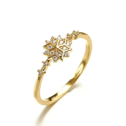 Golden Zircon Ring: Timeless Elegance, Captivating Allure