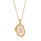 Vibrant Initial Pendant Necklace: Where Style Meets Sparkle