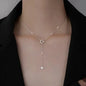 Exquisite Clavicle Chain Necklace: Timeless Elegance