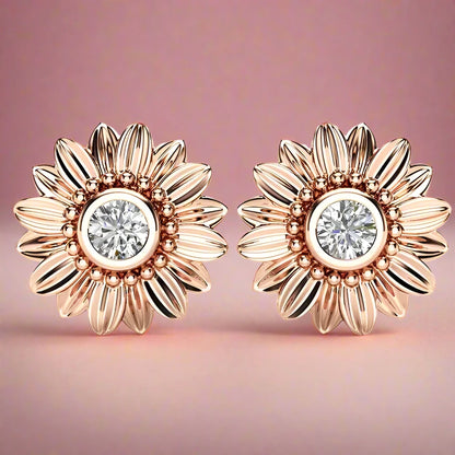 Sunflower Stud Earrings: A Touch of Sunshine for Your Style