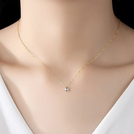 Gold Plated Square Pendant Necklace: Timeless Elegance for Every Occasion