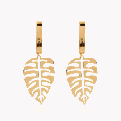 Golden Leaf Dangle Earrings: Timeless Elegance for Every Occasion