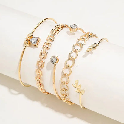 Trendy Chain Bracelet Set: Modern Sophistication Meets Bold Style