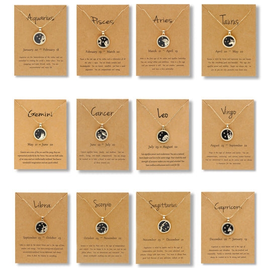 Zotar Zodiac Sign Necklace: Embrace Your Cosmic Identity