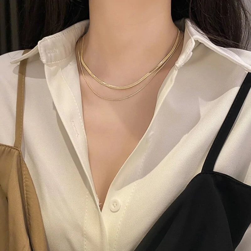 Xarm Snake Chain Necklaces: A Statement of Modern Elegance