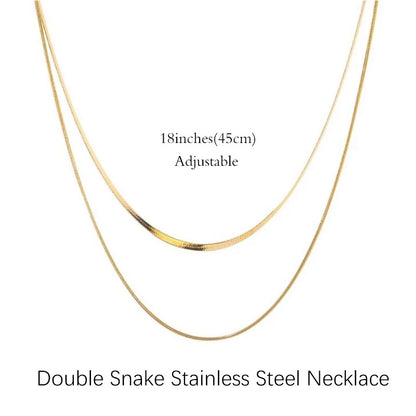 Xarm Snake Chain Necklaces: A Statement of Modern Elegance