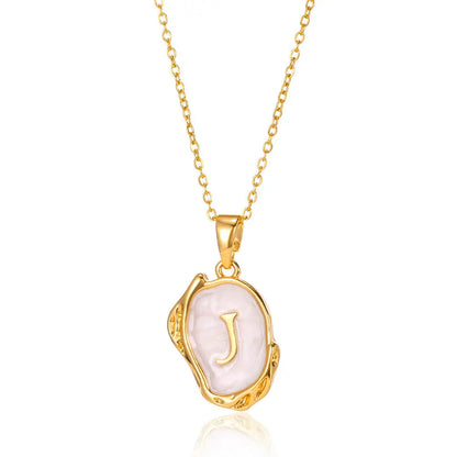 Vibrant Initial Pendant Necklace: Where Style Meets Sparkle