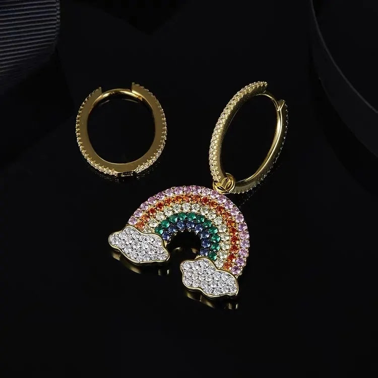 Rainbow Earrings: Playful Charm Meets Sophisticated Style