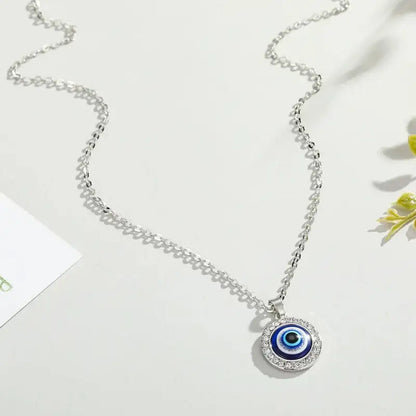 Turkish Evil Eye Pendant Necklace: A Bohemian Charm with Protection