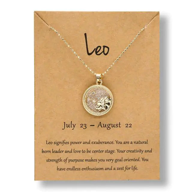 Zotar Zodiac Sign Necklace: Embrace Your Cosmic Identity