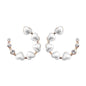 Fashion Heart Pearl Earrings: Timeless Elegance with a Touch of Romance