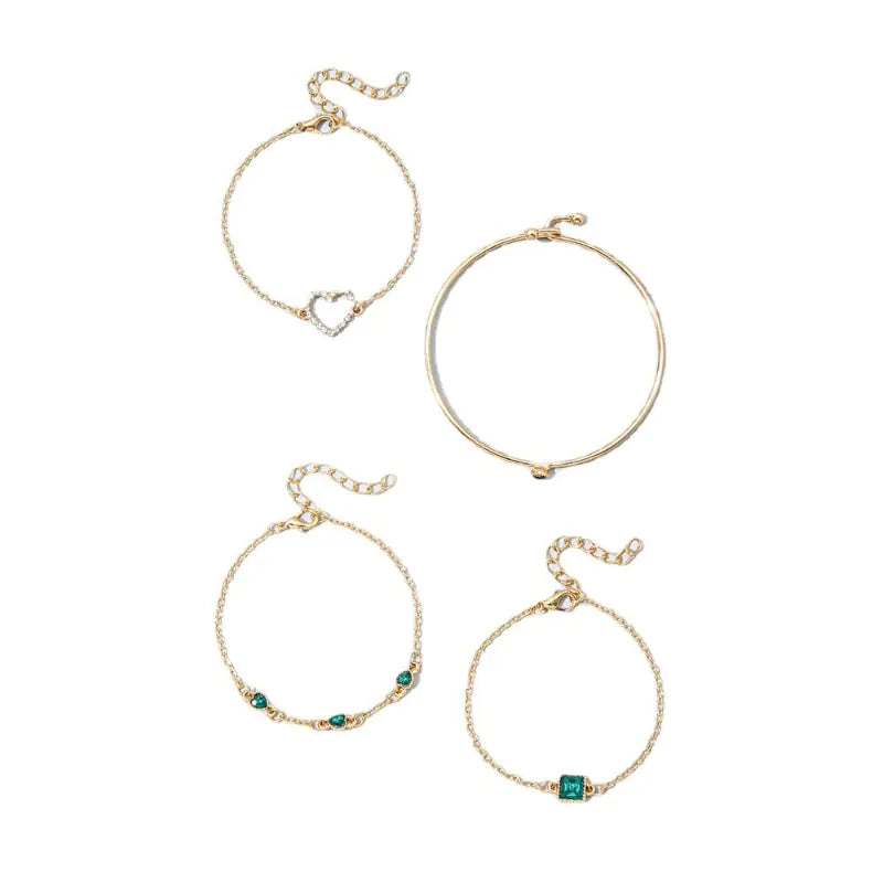 Inlaid Bracelet Jewelry Set: Timeless Sophistication, Meticulous Craftsmanship