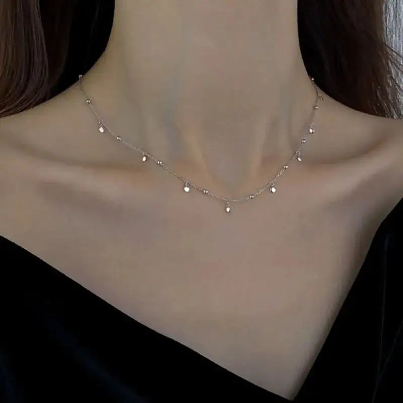 Exquisite Clavicle Chain Necklace: Timeless Elegance