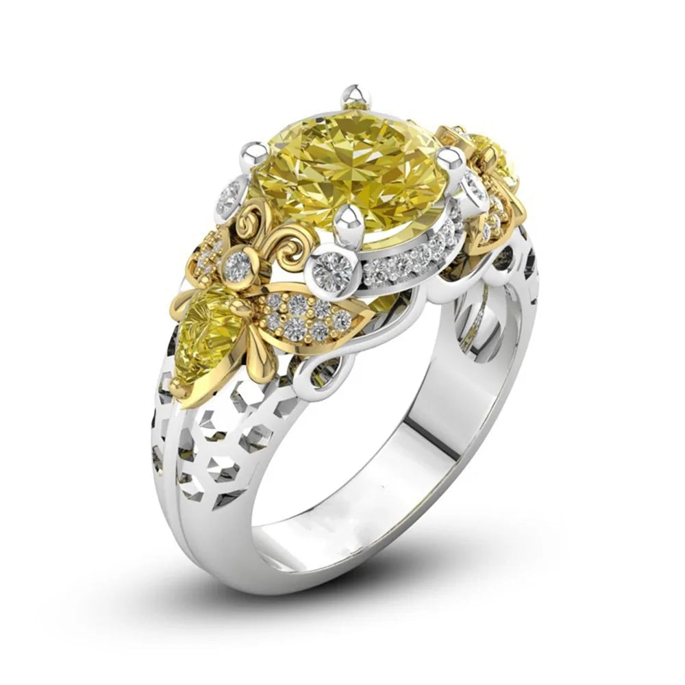 Queen Bee Ring: Regal Charm and Timeless Elegance