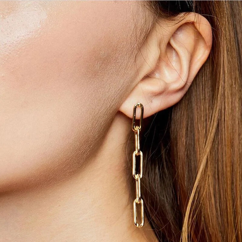 Big Hoop Circle Earrings: Bold Elegance, Contemporary Twist