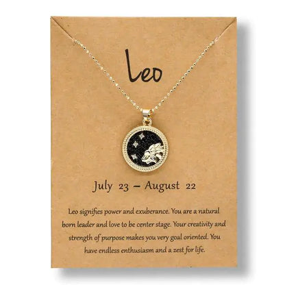 Zotar Zodiac Sign Necklace: Embrace Your Cosmic Identity