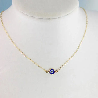 Turkish Evil Eye Pendant Necklace: A Bohemian Charm with Protection