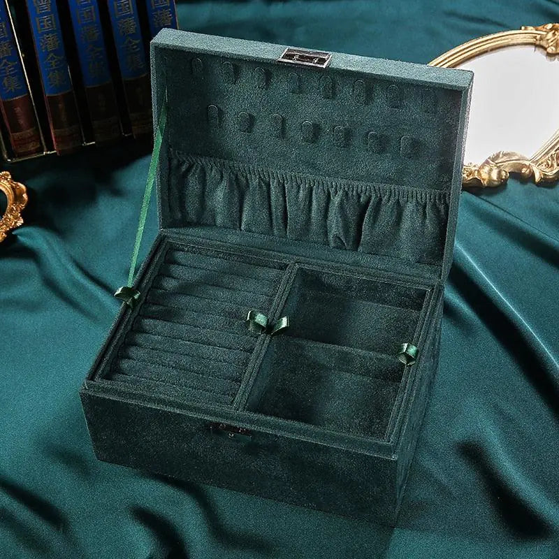 Velvet Jewelry Organizer Box: A Touch Of Sophistication