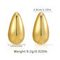 Exaggerate Water Drop Earrings: Bold Elegance