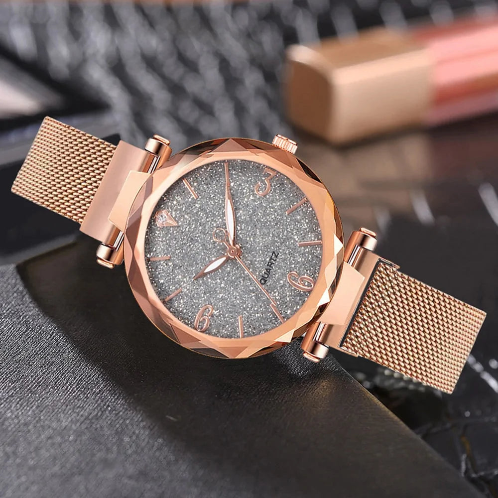 Rose Gold Watch: Seamless Transition From Day To Night