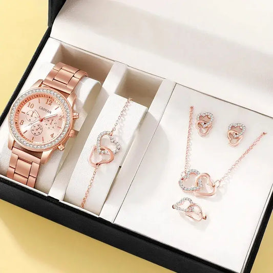 Rose Gold Luxury Watch Set: Complete Your Look