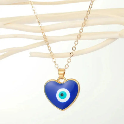 Turkish Evil Eye Pendant Necklace: A Bohemian Charm with Protection