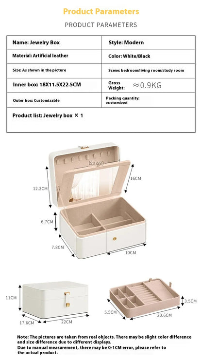 Clamshell Jewelry Box: Where Functionality Meets Luxury