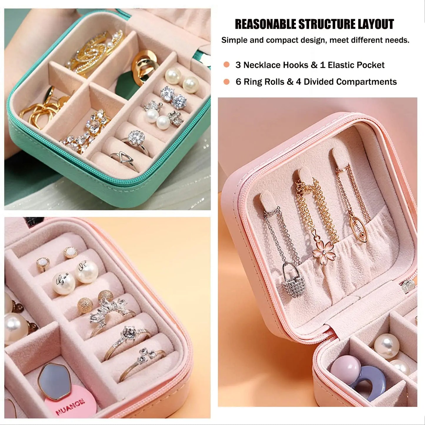 Mini Jewelry Storage Box Portable: Embrace Sophistication