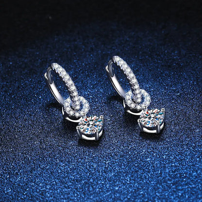 Moissanite Drop Earrings: Unmatched Brilliance and Sophistication