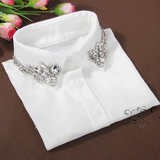 Timeless Elegance at Your Fingertips: Vintage White Detachable Collar