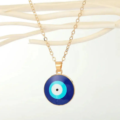 Turkish Evil Eye Pendant Necklace: A Bohemian Charm with Protection