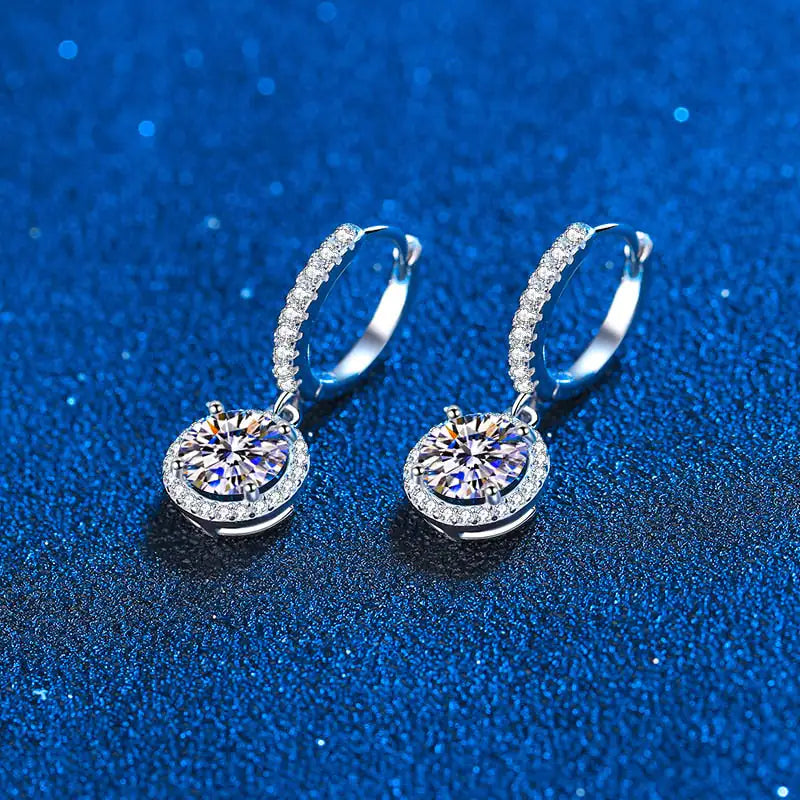 Moissanite Earrings: Radiance Redefined