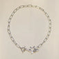 Stainless Steel Golden Star Necklace: Elegant & Versatile Accessory