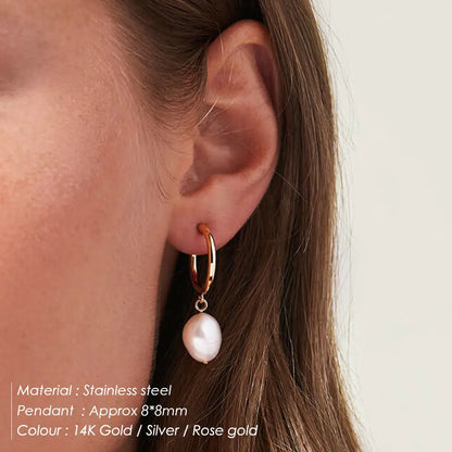 Freshwater Pearl Pendant Earrings: Timeless Elegance for Every Occasion