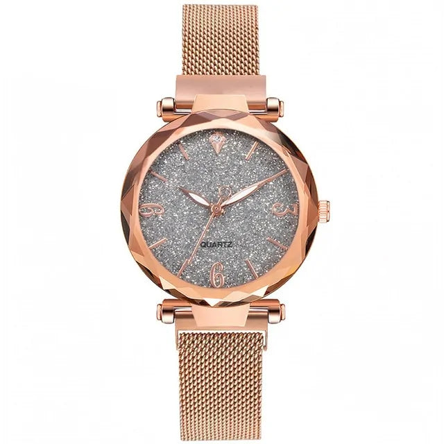 Rose Gold Watch: Seamless Transition From Day To Night