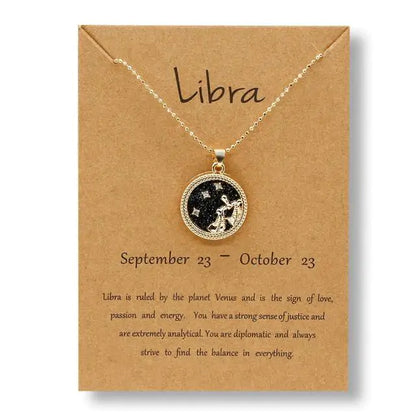 Zotar Zodiac Sign Necklace: Embrace Your Cosmic Identity