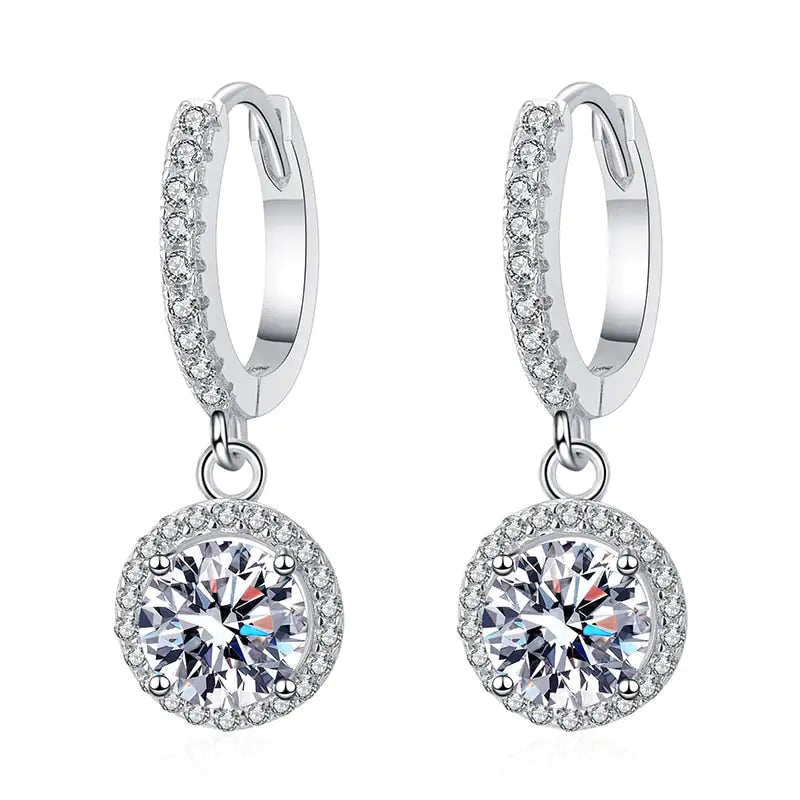 Moissanite Earrings: Radiance Redefined