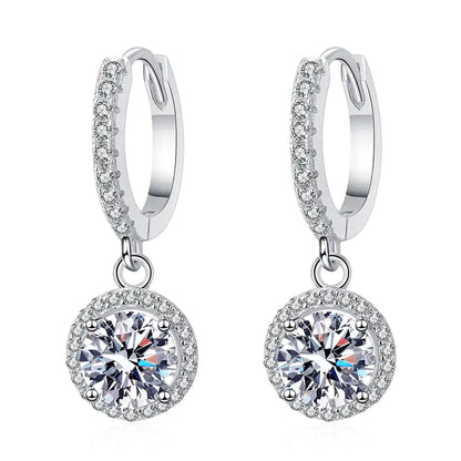 Moissanite Earrings: Radiance Redefined