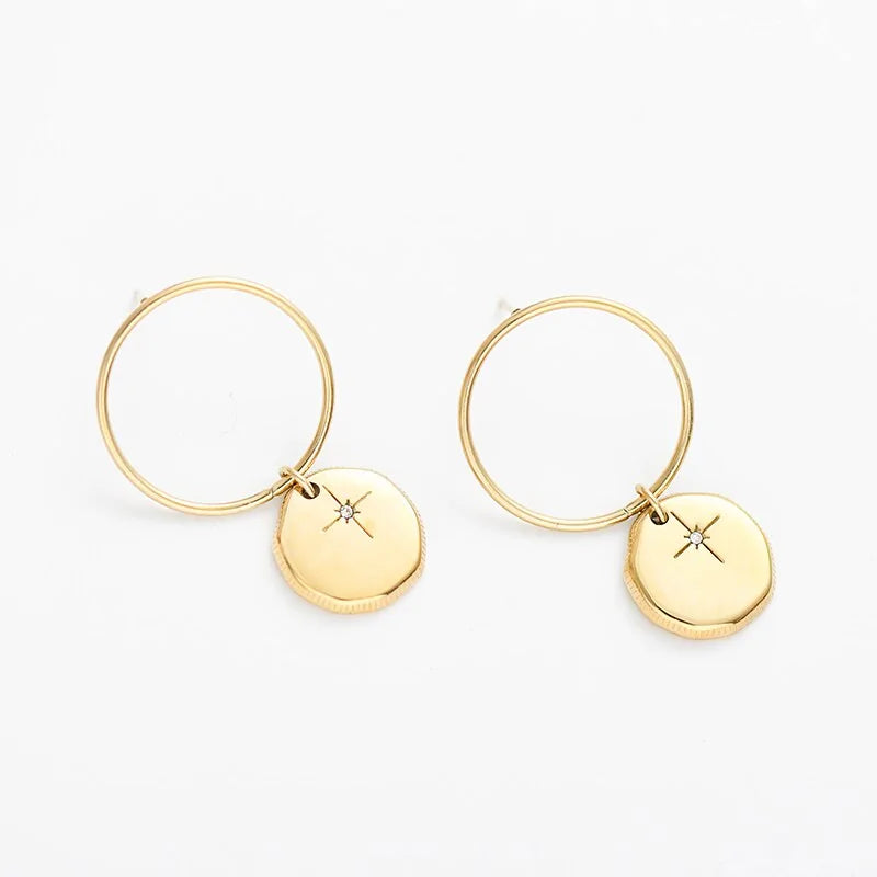 Circle Dangle Earrings: Timeless Elegance for Every Occasion