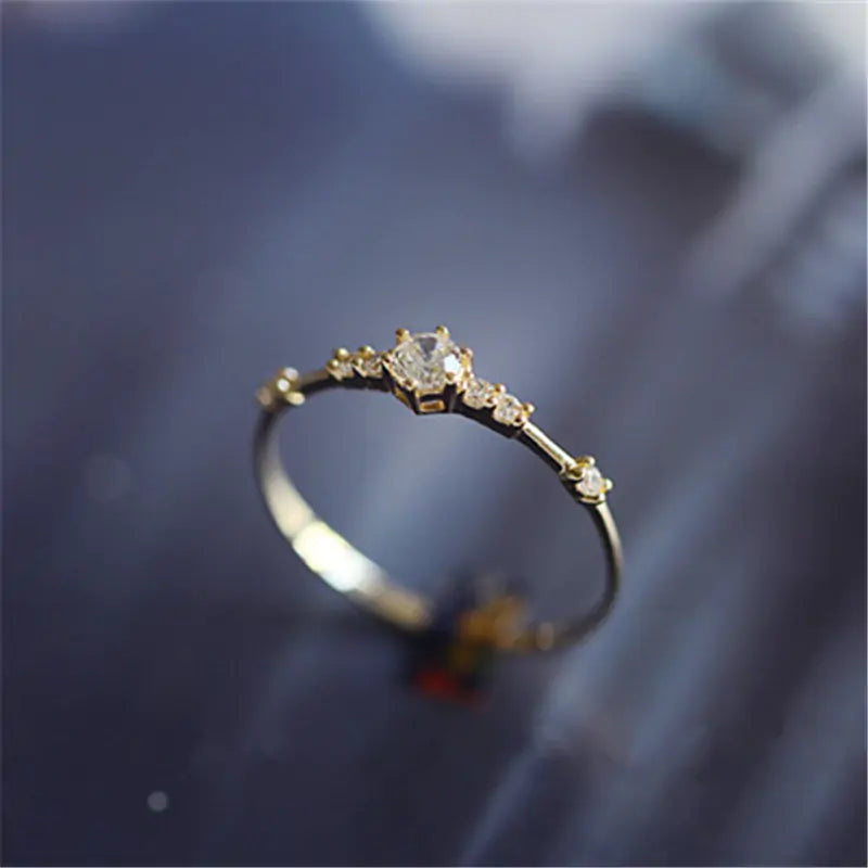 Exquisite Crystal Ring: A Testament to Timeless Elegance