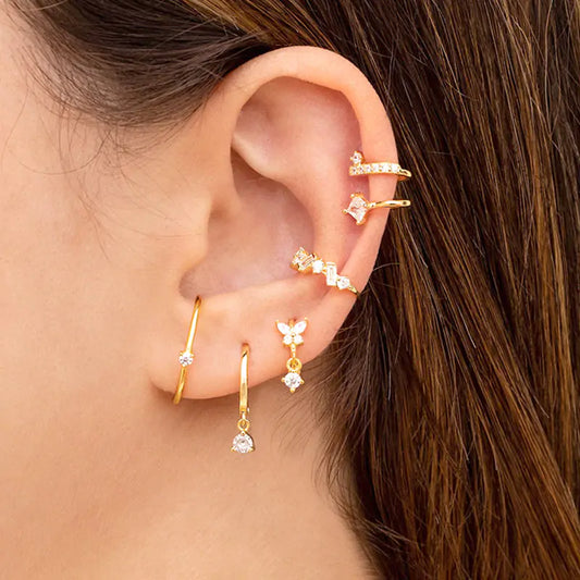 Cartilage Zirconia Earrings: Elegant, Durable, and Timeless