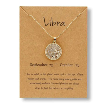 Zotar Zodiac Sign Necklace: Embrace Your Cosmic Identity