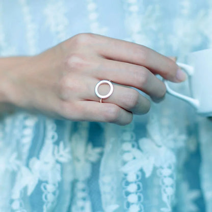 Open Silver Ring: Elegance and Versatility