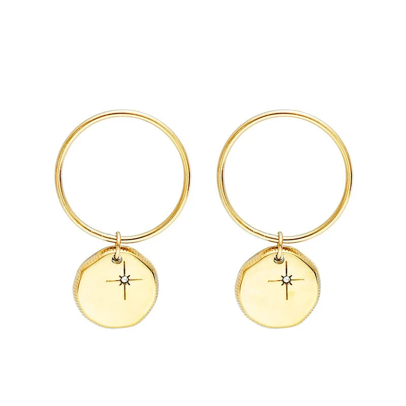 Circle Dangle Earrings: Timeless Elegance for Every Occasion