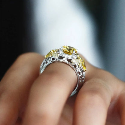 Queen Bee Ring: Regal Charm and Timeless Elegance