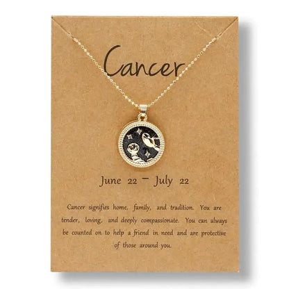 Zotar Zodiac Sign Necklace: Embrace Your Cosmic Identity