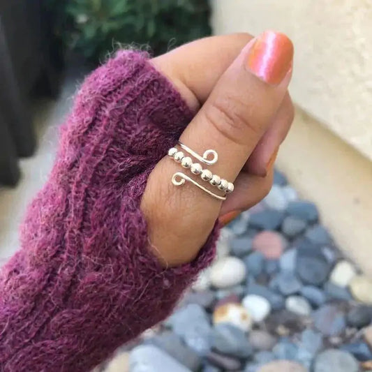 Beads Anxiety Ring: A Touch of Calm in Every Moment